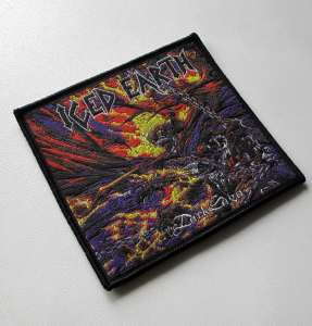 ICED EARTH - The Dark Saga [black] -- Woven Patch 