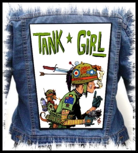 TANK GIRL - Military  -- Backpatch 