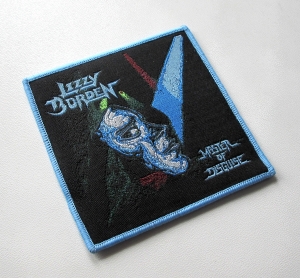 Naszywka LIZZY BORDEN - Master Of Disguise [blue]