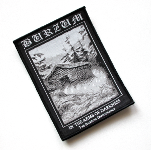 BURZUM - In The Arms Of Darkness [oversize] -- Woven Patch