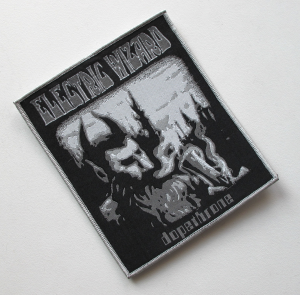 ELECTRIC WIZARD - Dopethrone [white] -- Woven Patch  