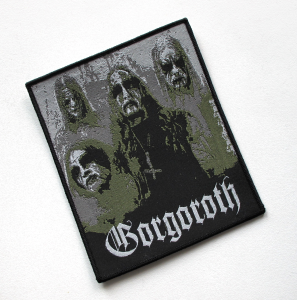 GORGOROTH - Band [black] [oversized] -- Woven Patch 