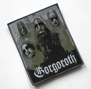 GORGOROTH - Band [gray] [oversized] -- Woven Patch 
