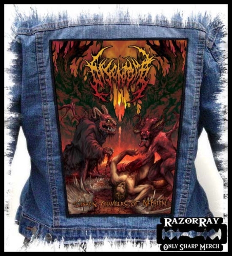 DISENTOMB - Sunken Chambers of Nephilim -- backpatch back patch.jpg