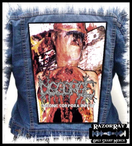 DISGORGE - Chronic Corpora Infest -- backpatch back patch.jpg
