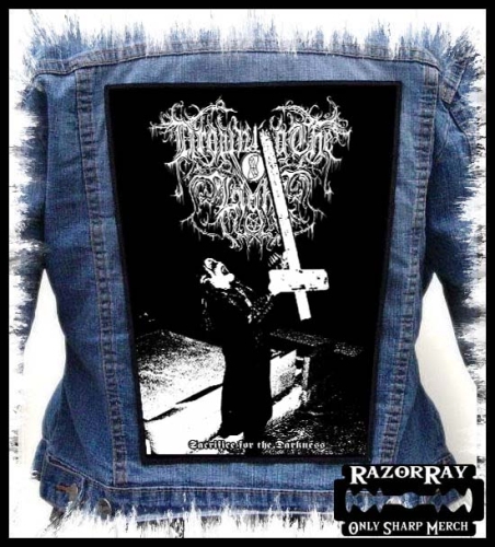 DROWNING THE LIGHT - Sacrifice for the Darkness -- backpatch back patch.jpg