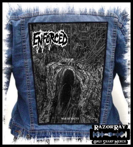 ENFORCED - War Remains -- backpatch back patch.jpg