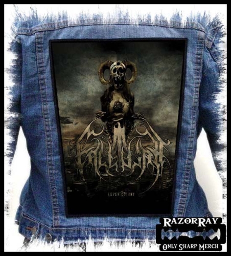 FALLUJAH - Leper Colony -- backpatch back patch.jpg