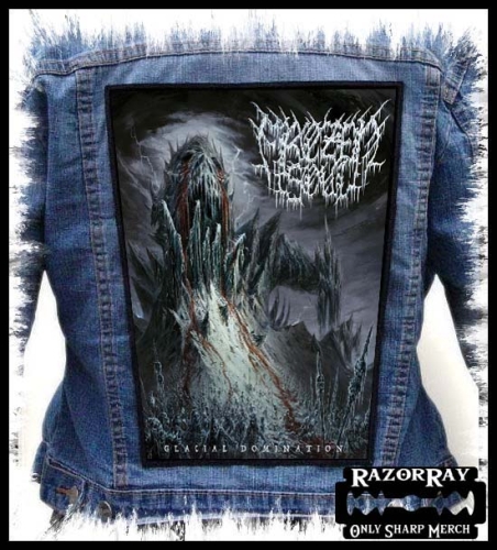 FROZEN SOUL - Glacial Domination -- backpatch back patch.jpg