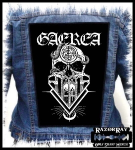 GAEREA - Skull -- Backpatch