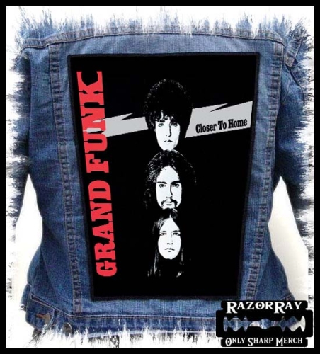 GRAND FUNK RAILROAD - Closer To Home -- backpatch back patch.jpg