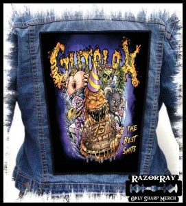 GUTALAX - The Best Shits -- Backpatch  