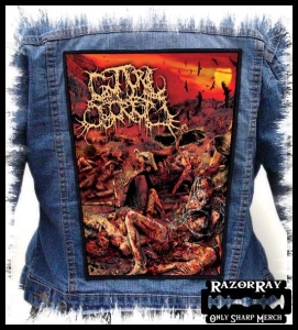 GUTTURAL SECRETE - Reek of Pubescent Despoilment -- Backpatch 