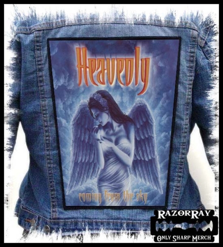 HEAVENLY - Coming from the Sky -- backpatch back patch.jpg