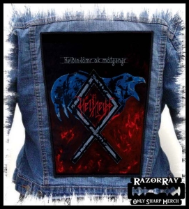 HELHEIM - Heiðindómr ok mótgangr -- Backpatch 