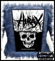 HIRAX - Faster Than Death -- backpatch back patch.jpg