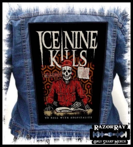 ICE NINE KILLS - To Hell With Hospitality -- Backpatch 