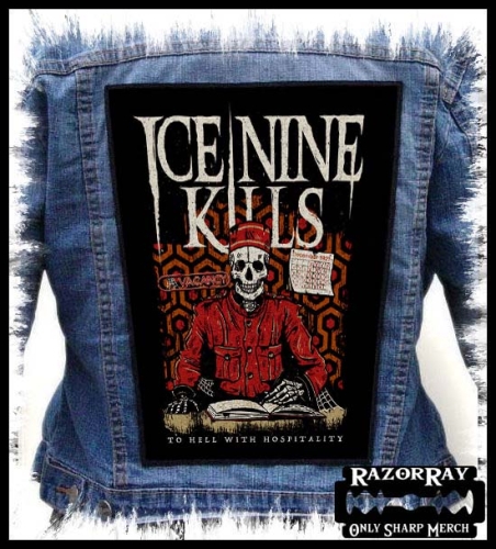ICE NINE KILLS - To Hell With Hospitality -- backpatch back patch.jpg