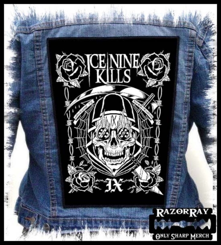 ICE NINE KILLS - Welcome To Horrorwood -- backpatch back patch.jpg
