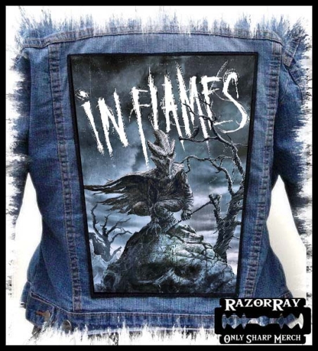 IN FLAMES - I, the Mask -- backpatch back patch.jpg