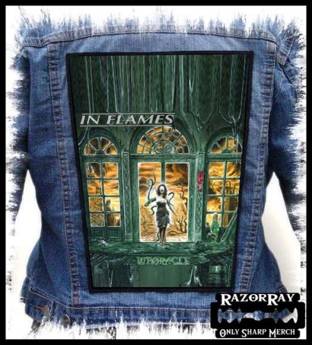 IN FLAMES - Whoracle -- backpatch back patch.jpg