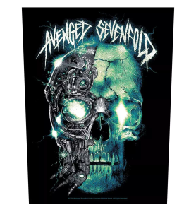 AVENGED SEVENFOLD - Mechanical Skull -- Backpatch