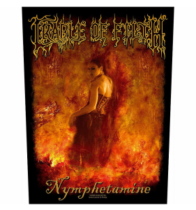 CRADLE OF FILTH - NYMPHETAMINE -- Backpatch
