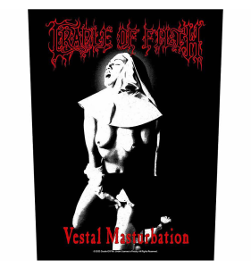 CRADLE OF FILTH - VESTAL MASTURBATION -- Backpatch