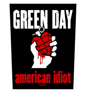 GREEN DAY - AMERICAN IDIOT -- Backpatch