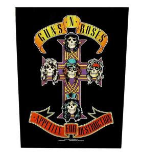 GUNS N ROSES - APPETITE FOR DESTRUCTION  -- Backpatch 