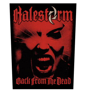 HALESTORM - BACK FROM THE DEAD -- Backpatch 