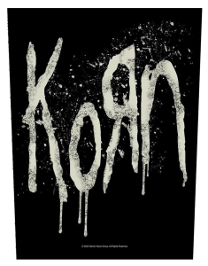 KORN - SPLATTER LOGO -- Backpatch