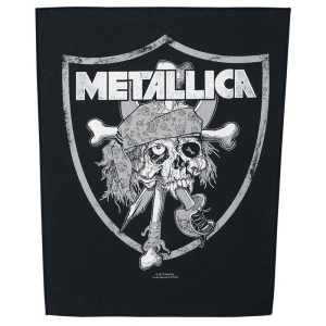 METALLICA - RAIDERS SKULL -- Backpatch