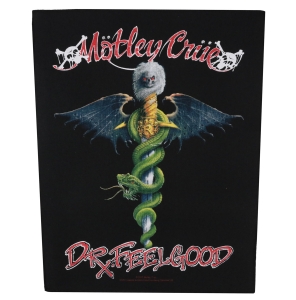 MOTLEY CRUE - DR FEELGOOD -- Backpatch 