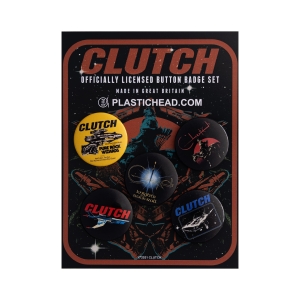 CLUTCH -  Badges [5 pack] 