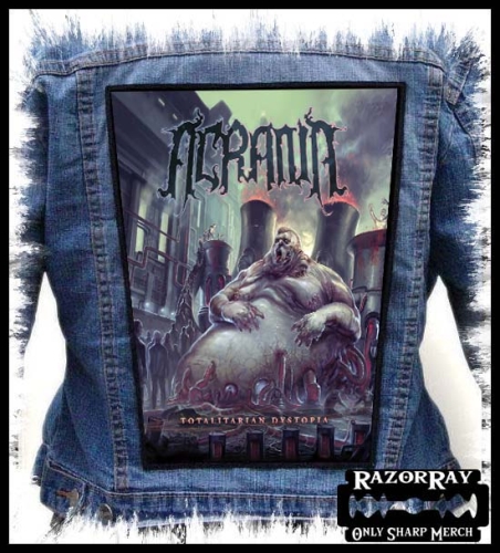 ACRANIA - Totalitarian Dystopia -- backpatch back patch.jpg