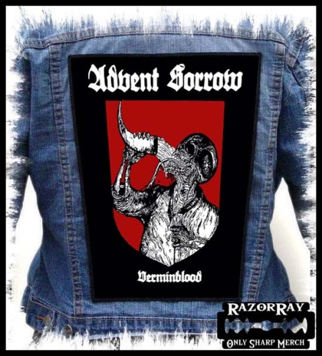 ADVENT SORROW - Verminblood -- backpatch back patch.jpg