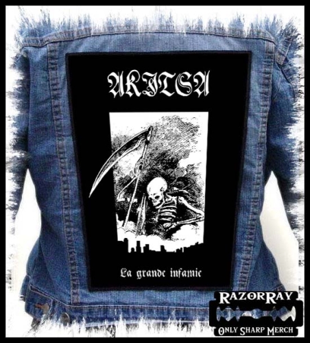 AKITSA - La Grande Infamie -- backpatch back patch.jpg