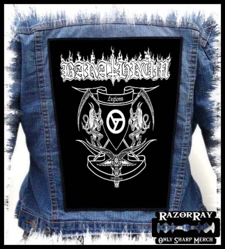 BARATHRUM - Legions of Perkele -- backpatch back patch.jpg