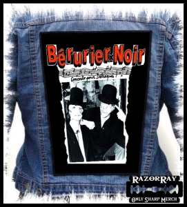BERURIER NOIR - Concerto pour Détraqués -- Backpatch 