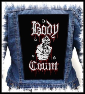 BODY COUNT - Cop Killer -- Backpatch 