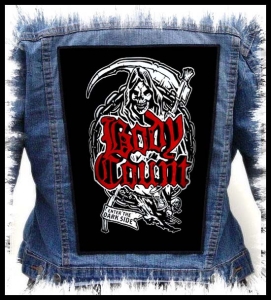 BODY COUNT - Enter The Dark Side -- Backpatch 