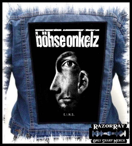 BOHSE ONKELZ - E.I.N.S.  -- backpatch back patch.jpg