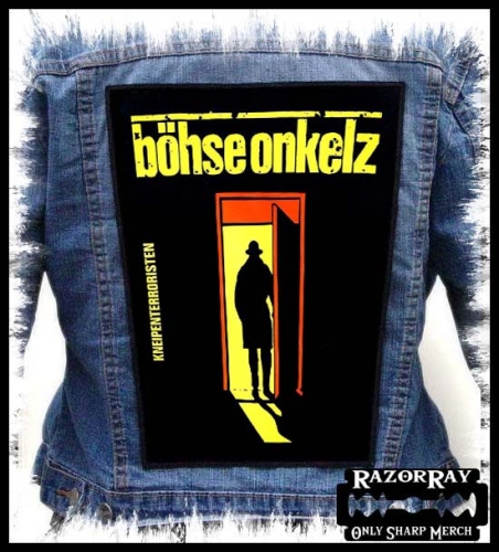 BOHSE ONKELZ - Kneipenterroristen -- backpatch back patch.jpg