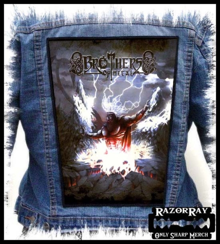 BROTHERS OF METAL - Prophecy of Ragnarök -- backpatch back patch.jpg