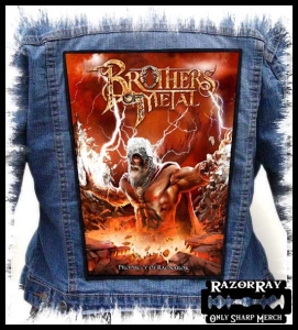 BROTHERS OF METAL - Prophecy of Ragnarök #2-- Backpatch