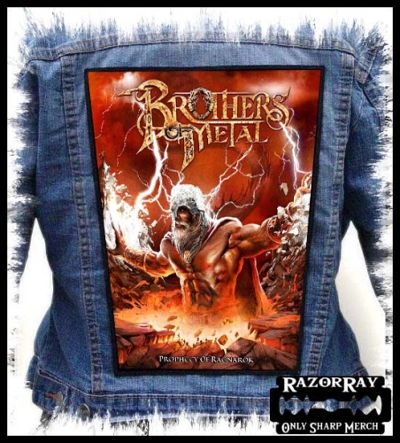 BROTHERS OF METAL - Prophecy of Ragnarök #2 -- backpatch back patch.jpg