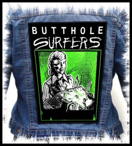 BUTTHOLE SURFERS - Dinner -- Backpatch 