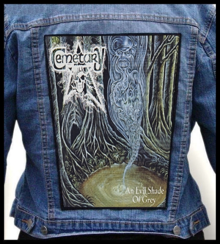 CEMETARY - An Evil Shade of Grey -- backpatch back patch.jpg