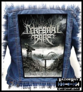 CEREBRAL BORE - Maniacal Miscreation -- Backpatch 